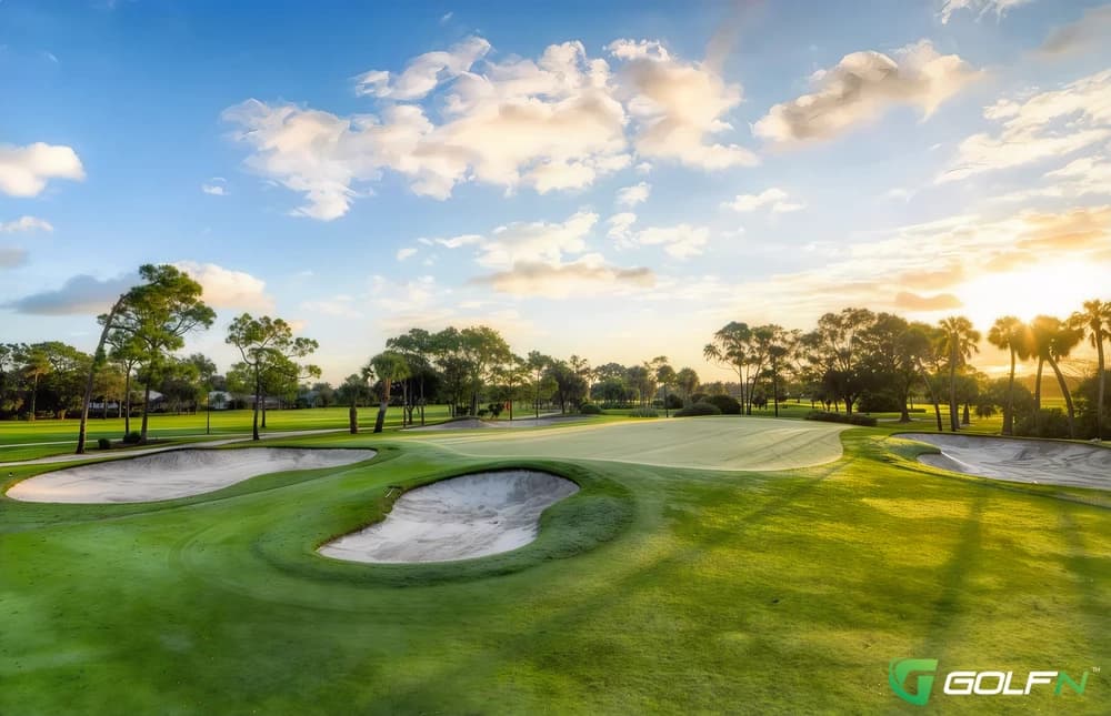 Turtle Creek Club in Tequesta, Florida — private, 18-hole golf course, designed by Joe Lee (1969)