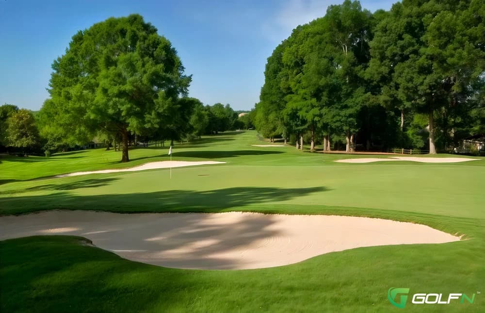 East - Bermuda Run Country Club in Bermuda Run, North Carolina — private, 36-hole golf course, designed by Ellis Maples