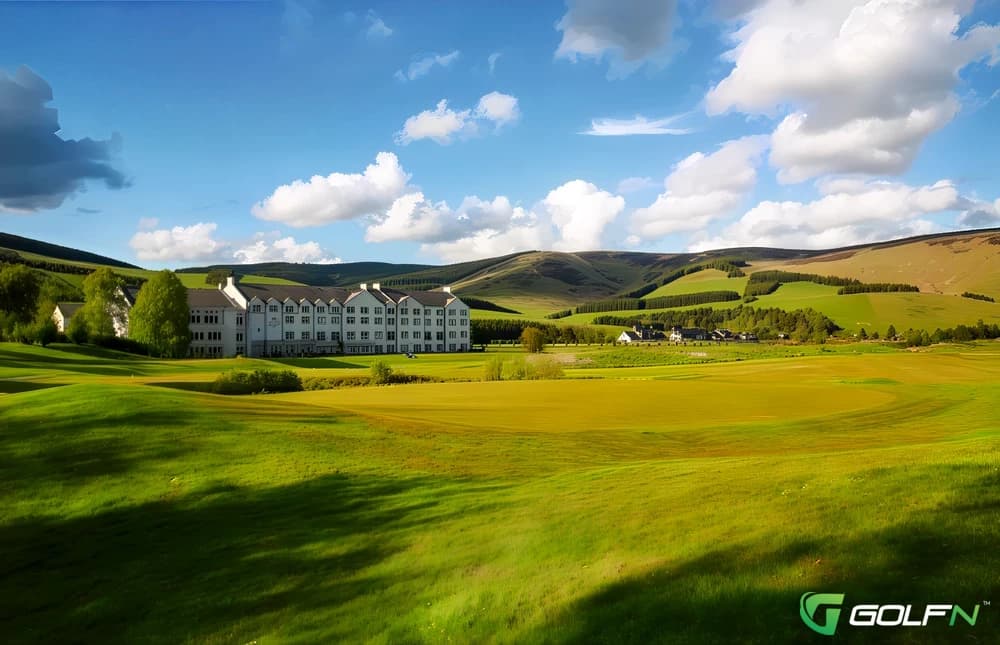 Cardrona Golf Club in Cardrona, Scotland — public, 18-hole golf course, designed by Dave Thomas (2001)