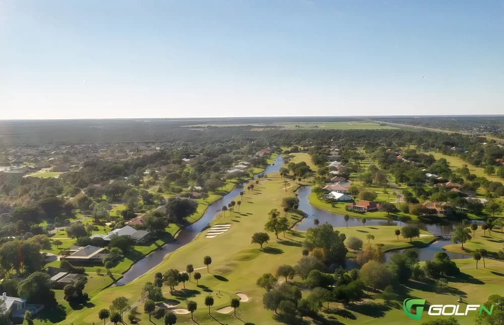 Crane Watch At Evergreen in Palm City, Florida — private, 18-hole golf course, designed by Charlie Martin
