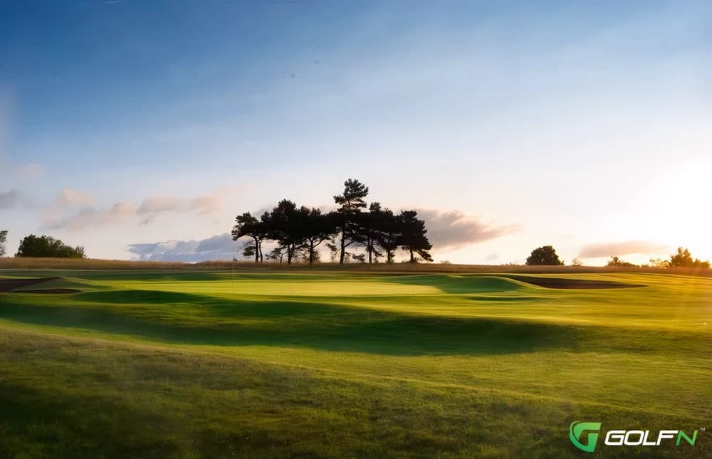 Stinchcombe Hill Golf Club in Dursley, England — semi-private, 18-hole golf course, designed by Fred G. Hawtree (1922)