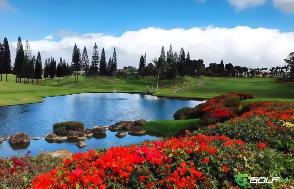 Waikele Country Club in Waipahu, Hawaii — public, 18-hole golf course, designed by Ted Robinson, Sr. (1993)