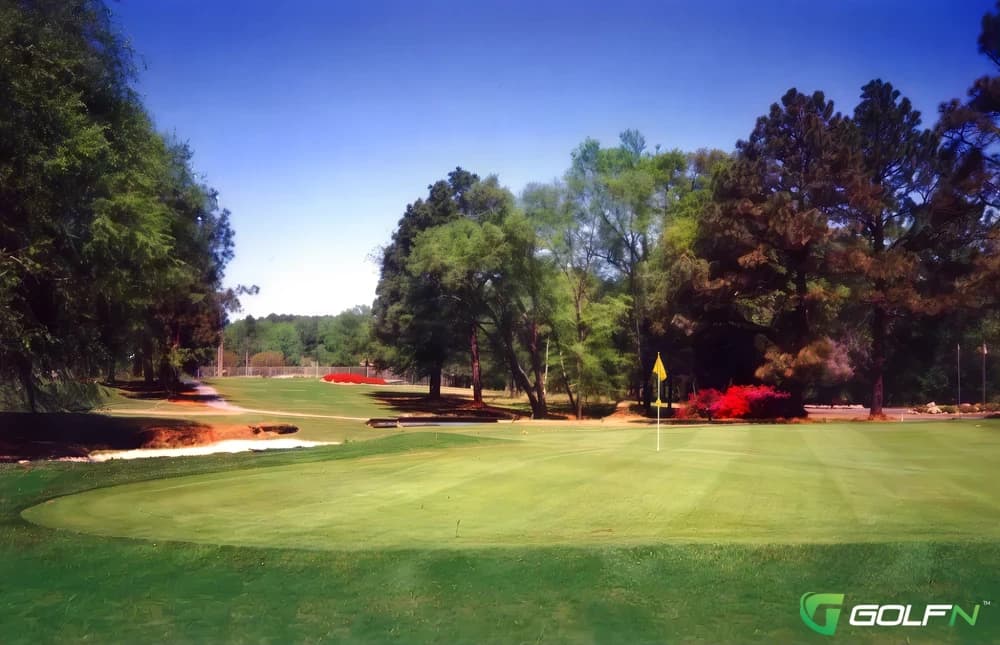 Willow Springs Country Club in Wilson, North Carolina — semi-private, 18-hole golf course, designed by Ellis Maples