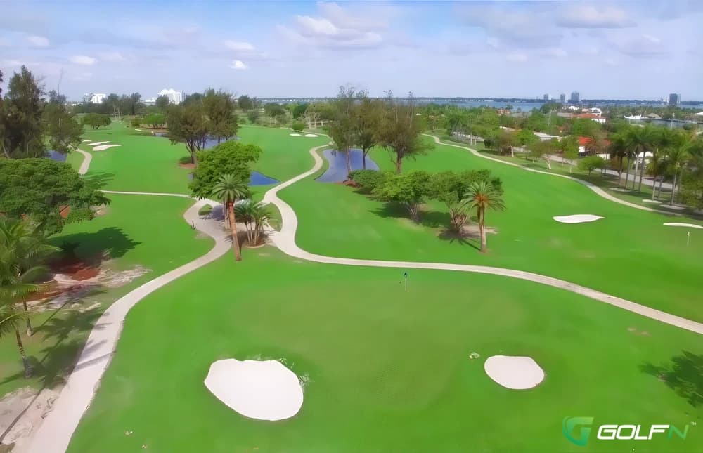Normandy Shores Golf Course in Miami Beach, Florida — public, 18-hole golf course, designed by William S. Flynn (1941)