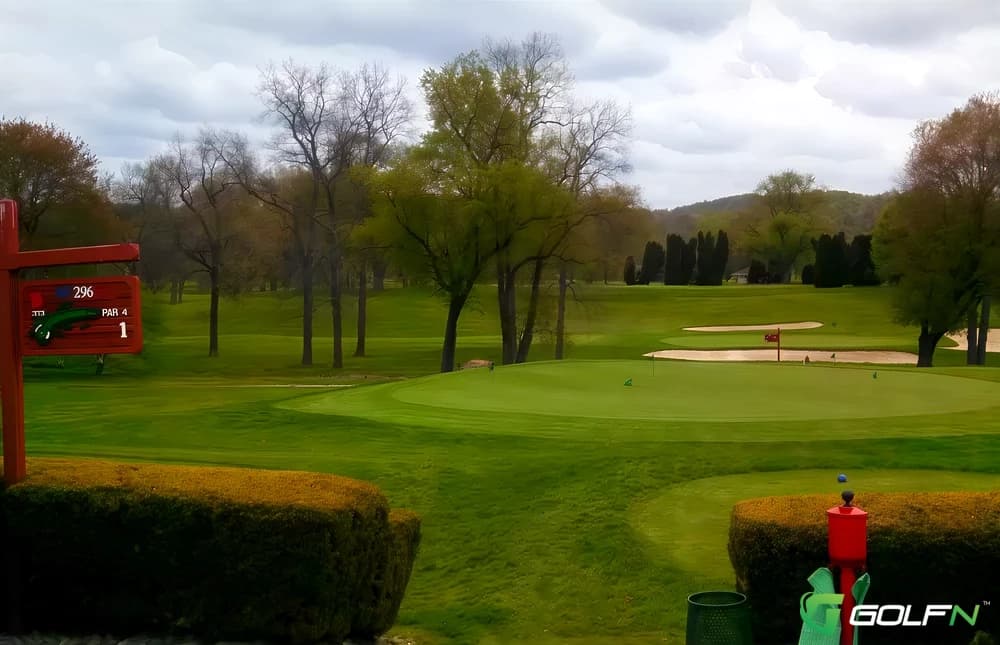 Connoquenessing Country Club in Ellwood City, Pennsylvania — private, 18-hole golf course, designed by Emil Loeffler (1919)