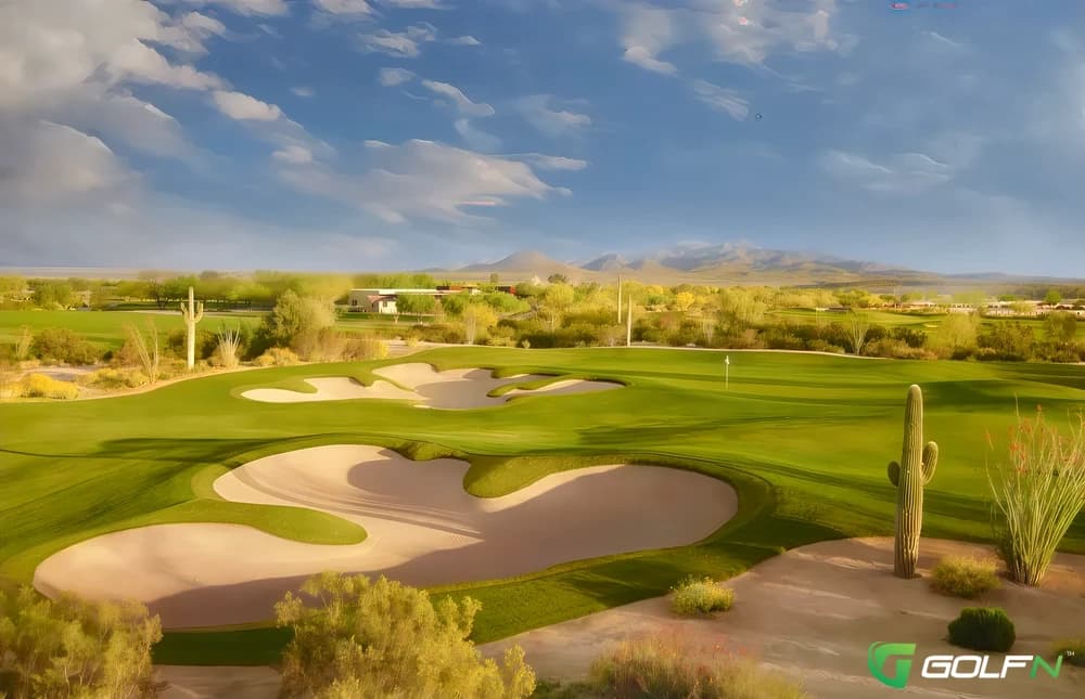 Longbow Golf Club in Mesa, Arizona — public, 18-hole golf course, designed by Ken Kavanaugh (2003)