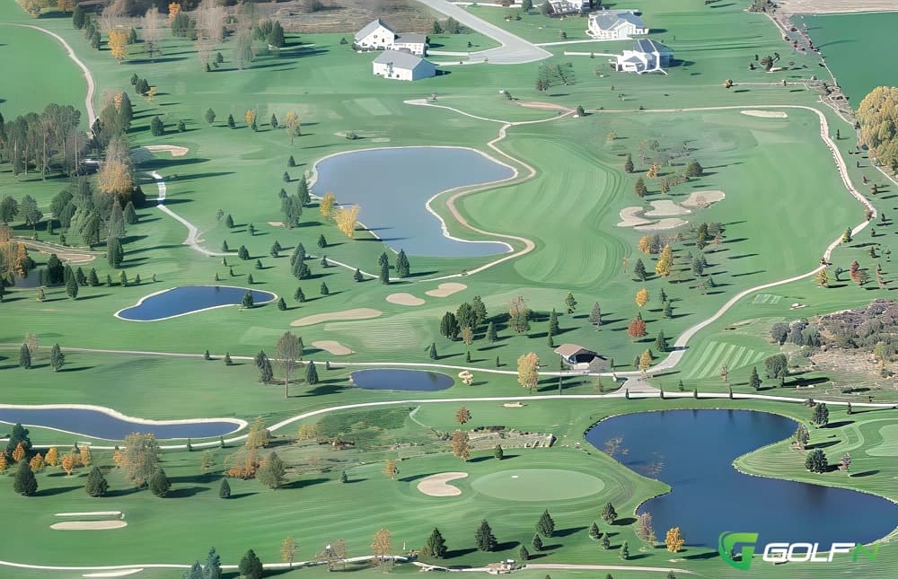 Red - Mid Vallee Public Golf Course in De Pere, Wisconsin — public, 27-hole golf course, designed by Mattingly Kuehn Golf Design (1964)