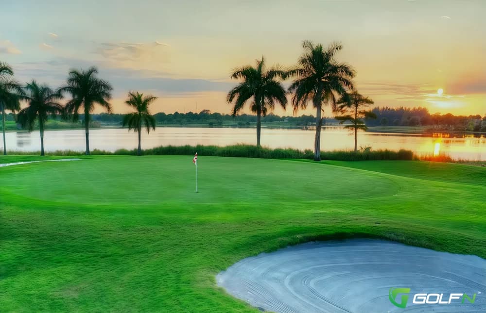 Eagle - Okeeheelee Golf Course in West Palm Beach, Florida — public, 9-hole golf course, designed by Roy Case (1995)