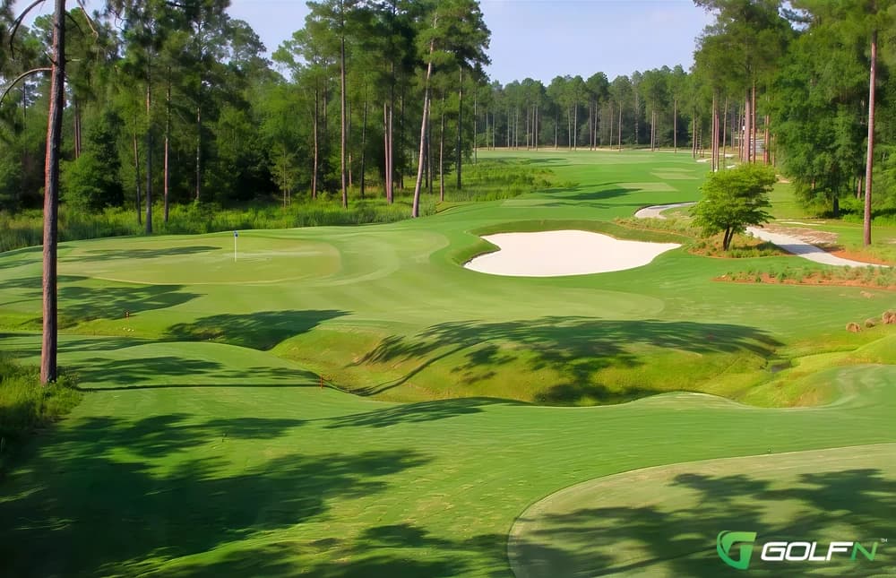 Kinderlou Forest Golf Club in Valdosta, Georgia — semi-private, 18-hole golf course, designed by Davis Love III (2004)