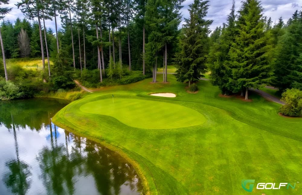 Olympic - Gold Mountain Golf Course in Bremerton, Washington — public, 36-hole golf course, designed by Ken Tyson (1971)