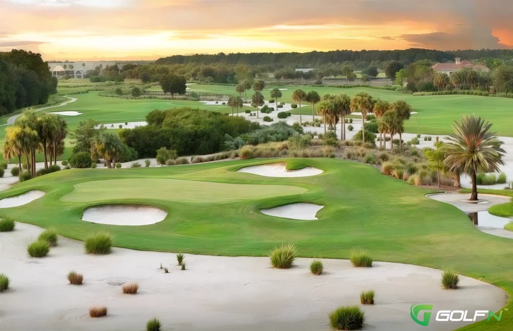 Eagle - Twin Eagles Golf Course in Naples, Florida — private, 36-hole golf course, designed by Jack Nicklaus (1999)