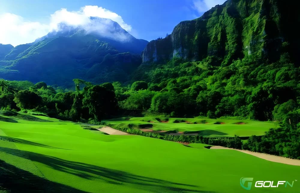 Ko'Olau Golf Club in Kaneohe Oahu, Hawaii — public, 18-hole golf course, designed by Dick Nugent (1992)