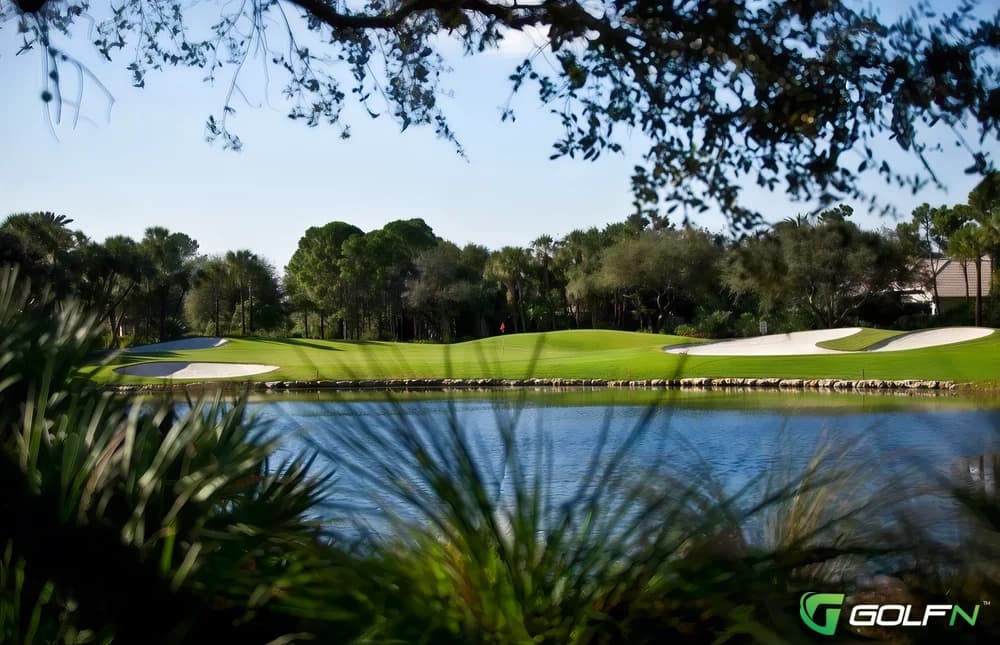 Trepidation - Addison Reserve Country Club in Delray Beach, Florida — private, 9-hole golf course, designed by Arthur Hills (1996)