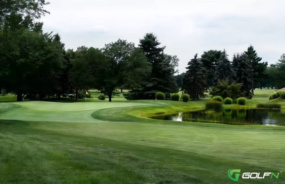 Whitford Country Club in Exton, Pennsylvania — private, 18-hole golf course, designed by William & David Gordon (1957)