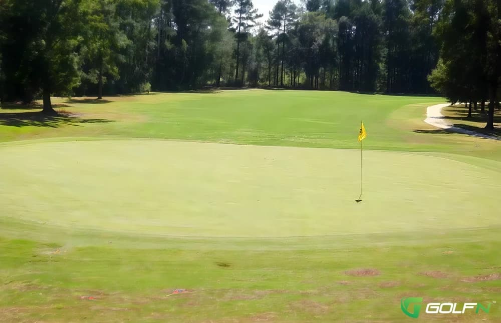 Scotch Meadows Country Club in Laurinburg, North Carolina — private, 18-hole golf course, designed by Russell Breeden (1965)