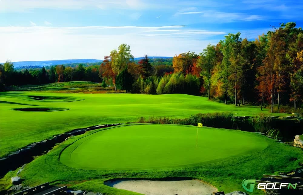 Glenmaura National Golf Course in Moosic, Pennsylvania — private, 18-hole golf course, designed by Dr. Michael Hurdzan (1993)