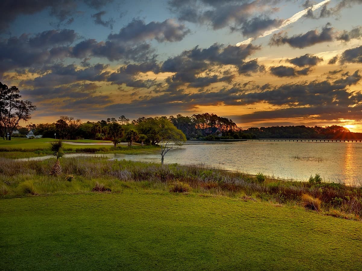 Old South Golf Links in Bluffton, South Carolina — public, 18-hole golf course, designed by Clyde Johnston (1991)