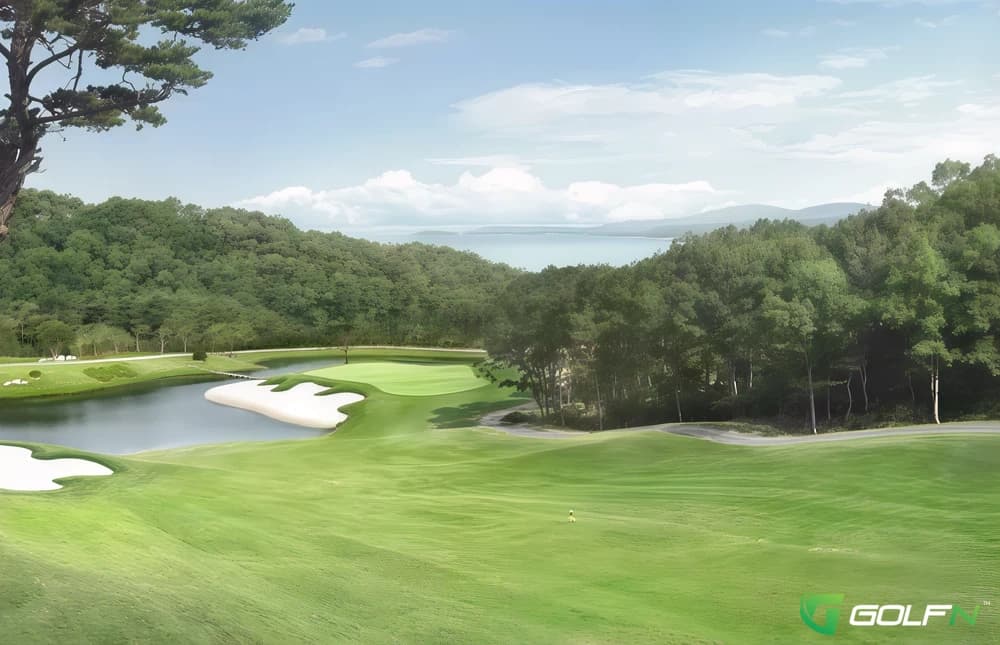 Dongwon Royal Country Club & Resort in Tongyeong-si, Gyeongsangnamdo β resort, 18-hole golf course, designed by Song Ho Cheng (2009)