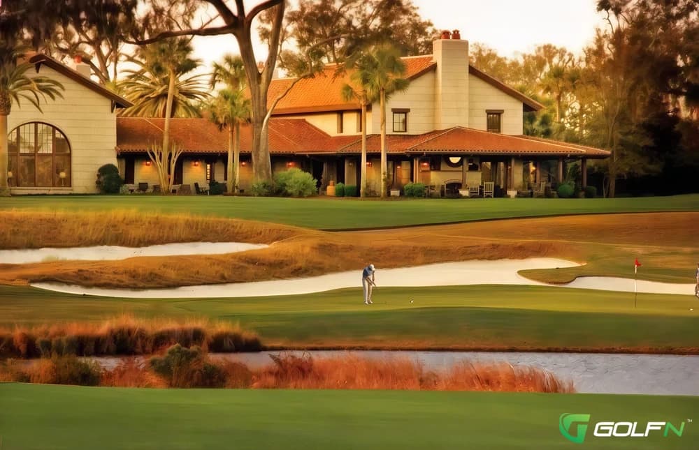 Frederica Golf Club in St Simons Island, Georgia — private, 18-hole golf course, designed by Tom Fazio (2005)