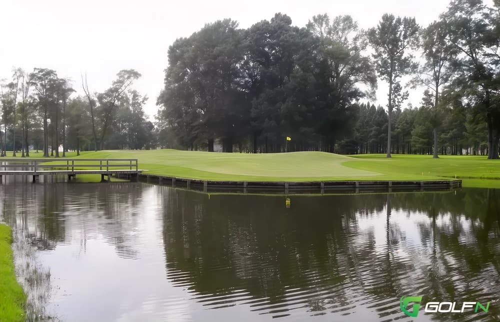 Baywood Golf Club in Fayetteville, North Carolina — semi-private, 18-hole golf course, designed by Stewart Gooden (1990)