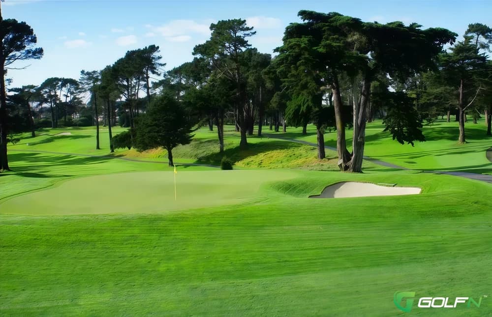 Lake Merced Golf Club in Daly City, California — private, 18-hole golf course, designed by Robert Muir Graves (1965)