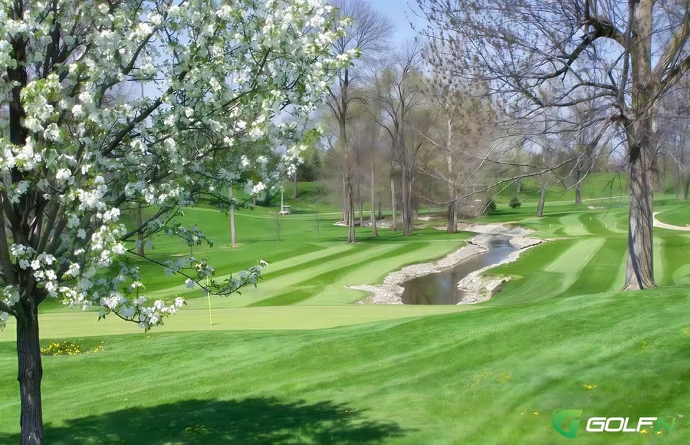 Woussickett Golf Course in Sandusky, Ohio — public, 18-hole golf course, designed by Robert Crockett