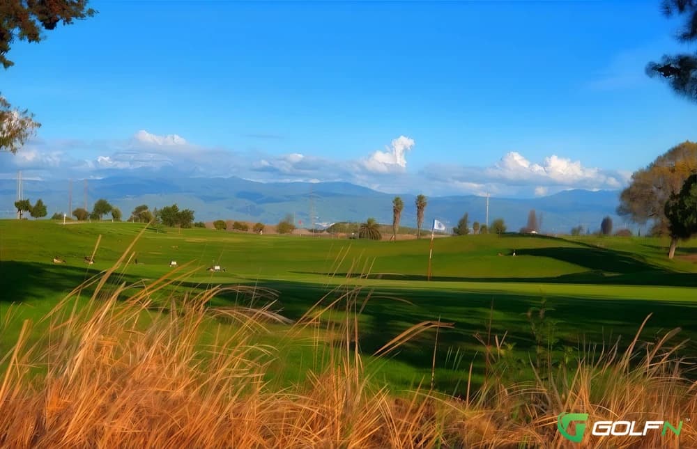 Moffett Field Golf Club in Mountain View, California — military, 18-hole golf course, designed by Bob E. Baldock (1959)