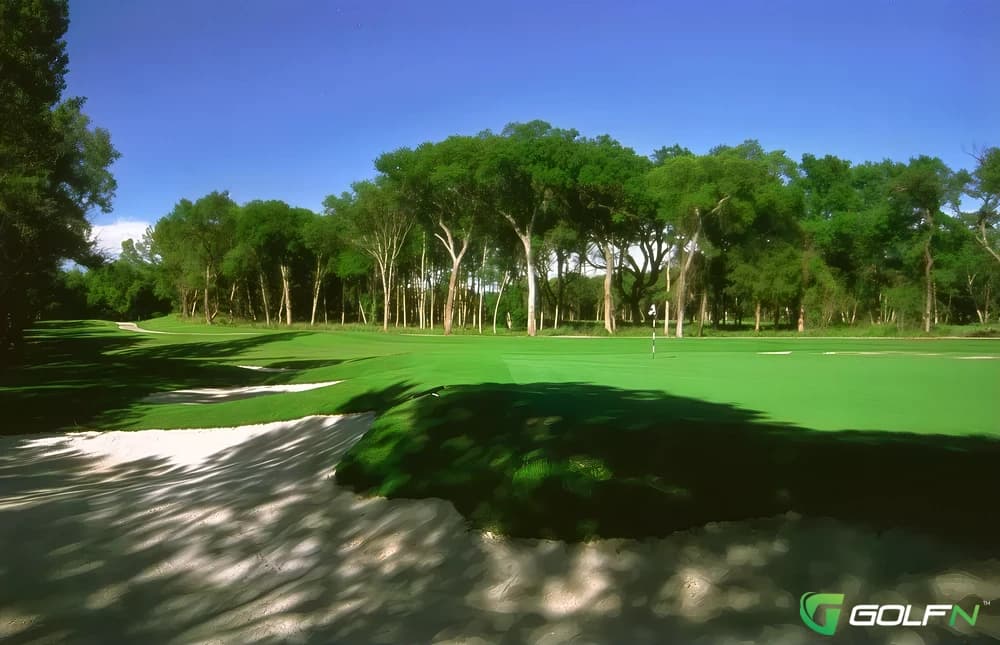 Bear Ridge Golf Club in Waco, Texas — public, 18-hole golf course, designed by Peter Jacobsen (2001)