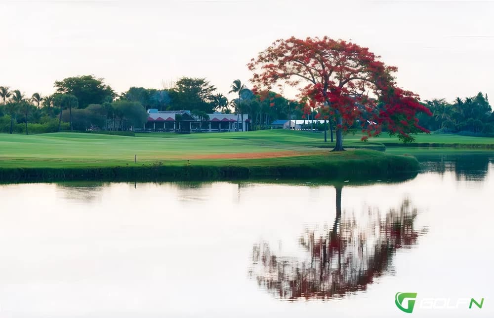 The Dunes Golf & Tennis Club in Sanibel, Florida — public, 18-hole golf course, designed by Mark McCumber (1995)
