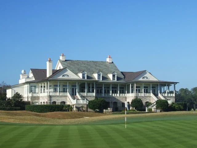 Nicklaus - Colleton River Plantation Club in Bluffton, South Carolina — private, 36-hole golf course, designed by Bruce Borland (1991)
