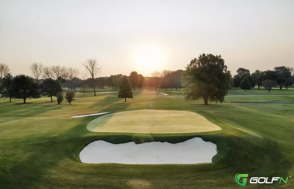 Mason City Country Club in Mason City, Iowa — private, 18-hole golf course, designed by Tom Bendelow (1915)