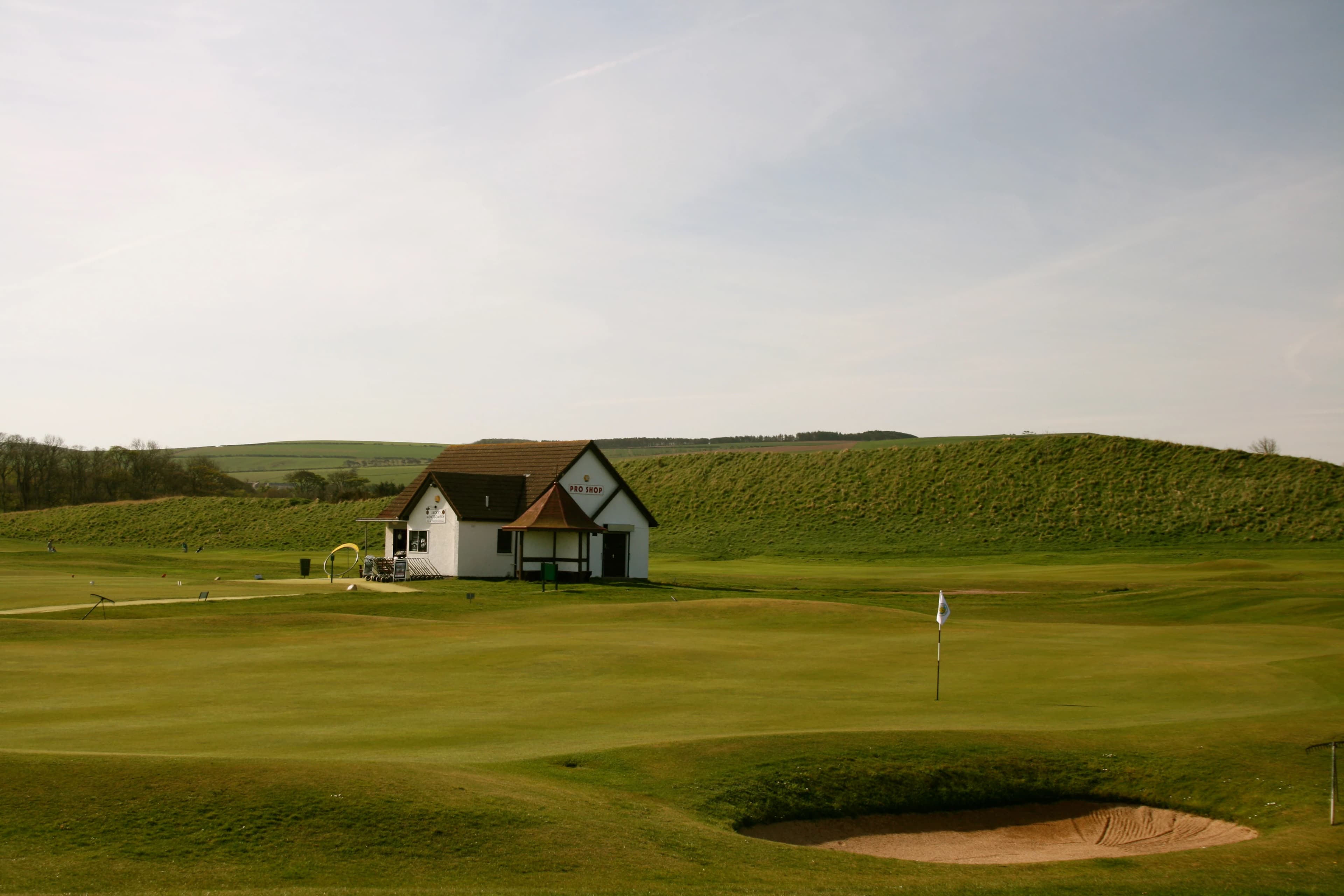 Dunbar Golf Club in Dunbar, Scotland — private, 18-hole golf course, designed by Old Tom Morris (1894)