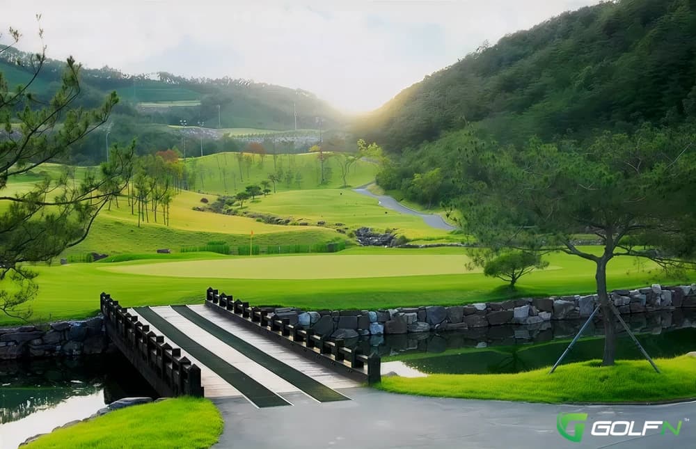 Namandong Country Club in Andong-si, Gyeongsangbugdo β semi-private, 18-hole golf course, designed by Kentaro Sato