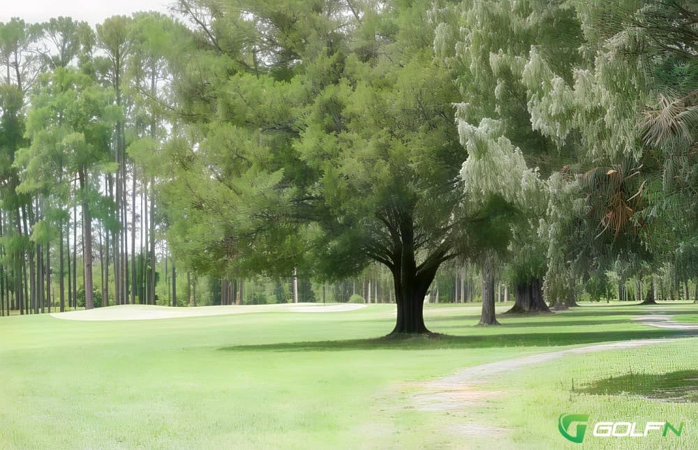 Starke Country Club in Starke, Florida — semi-private, 9-hole golf course, designed by Roy Albert Anderson (1959)
