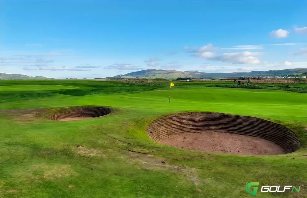Pans - Machrihanish Golf Club in Campbeltown, England — public, 18-hole golf course, designed by Old Tom Morris (1878)