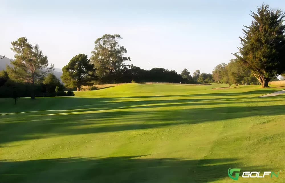 Crystal Springs Golf Course in Burlingame, California — semi-private, 18-hole golf course, designed by Herbert Fowler (1924)