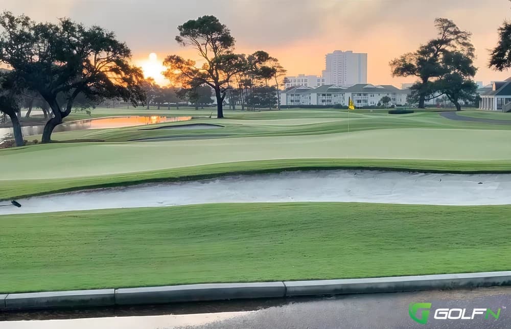 Surf Golf & Beach Club in North Myrtle Beach, South Carolina — semi-private, 18-hole golf course, designed by George Cobb (1960)
