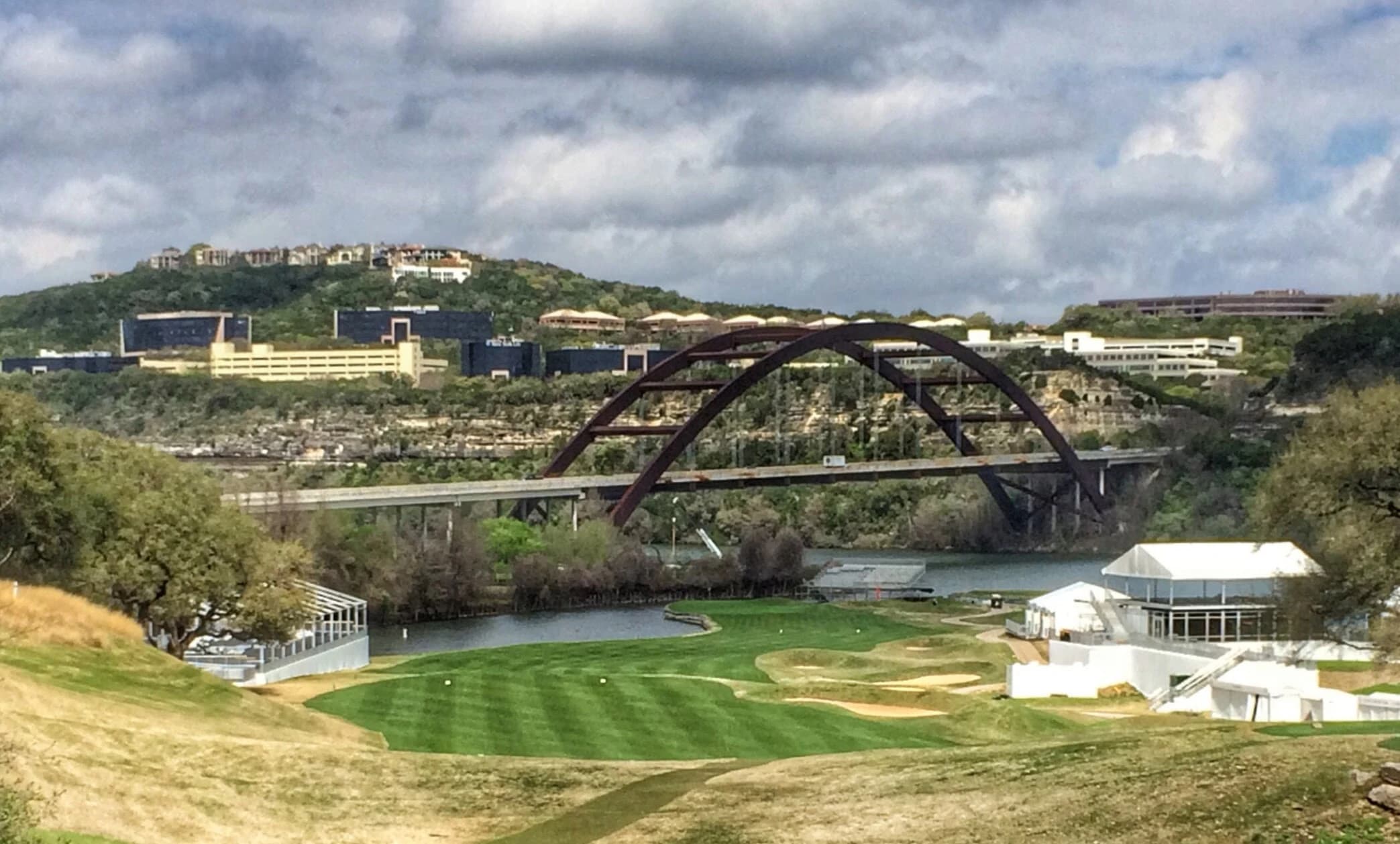 Austin Country Club in Austin, Texas — private, 18-hole golf course, designed by Pete Dye (1984)