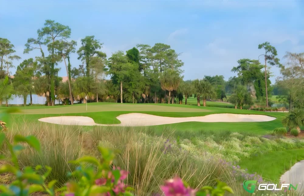 Hammock Bay Golf And Country Club in Naples, Florida — public, 18-hole golf course, designed by Jacobsen Hardy (2004)