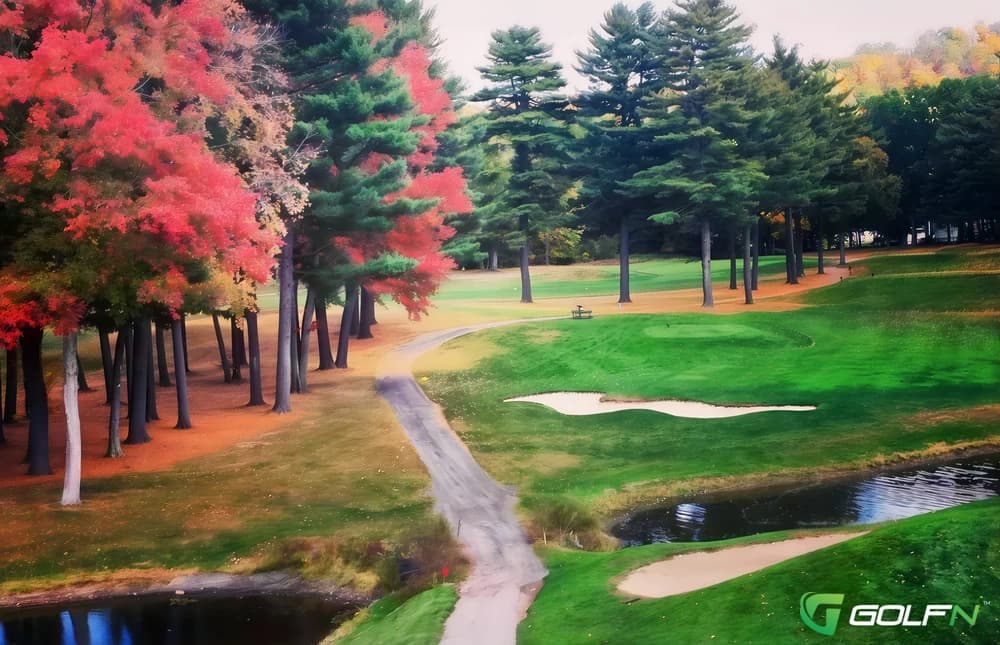 Hawks Landing Country Club in Southington, Connecticut — public, 18-hole golf course, designed by Geoffrey Cornish (1967)