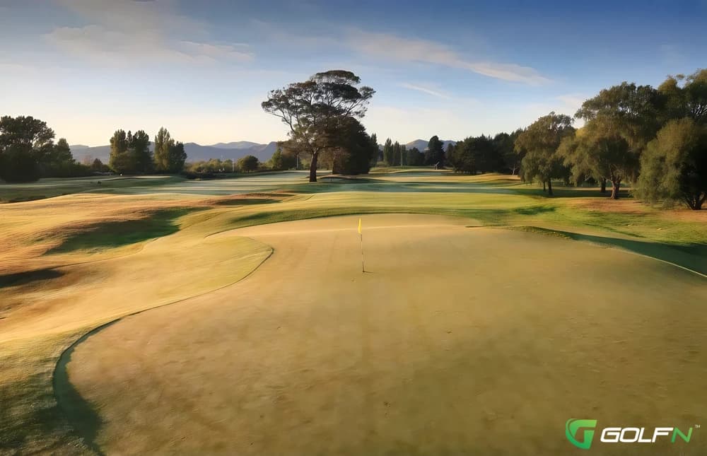 Christchurch Golf Club in Christchurch, Canterbury β semi-private, 18-hole golf course, designed by Peter Thomson (2011)