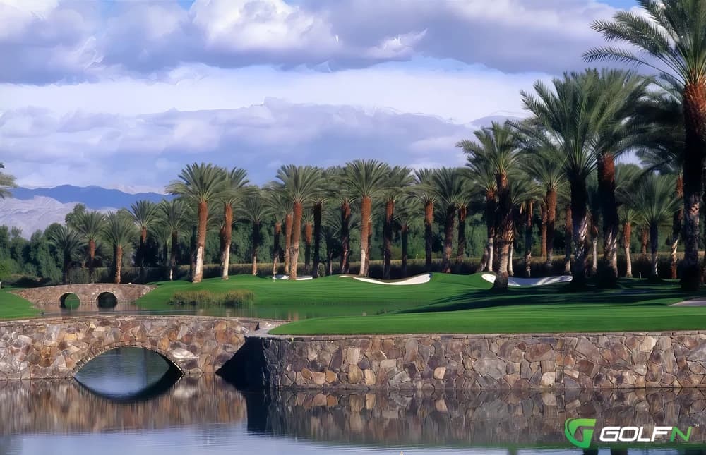 Plantation Golf Course in Indio, California — private, 18-hole golf course, designed by Fred Couples (1996)