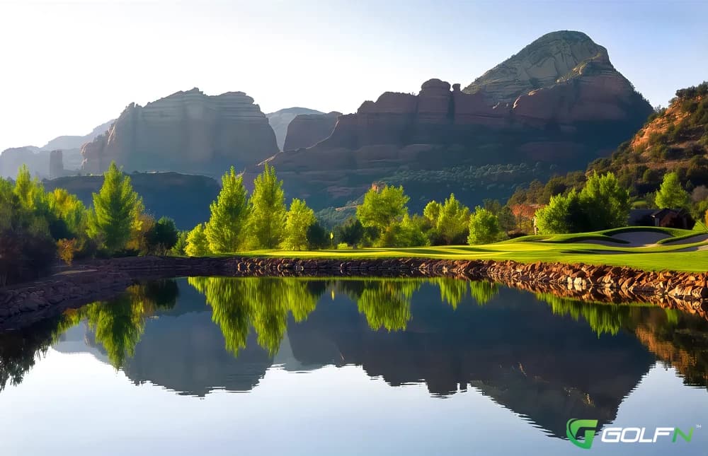 Seven Canyons Golf Club in Sedona, Arizona — resort, 18-hole golf course, designed by Tom Weiskopf (2002)