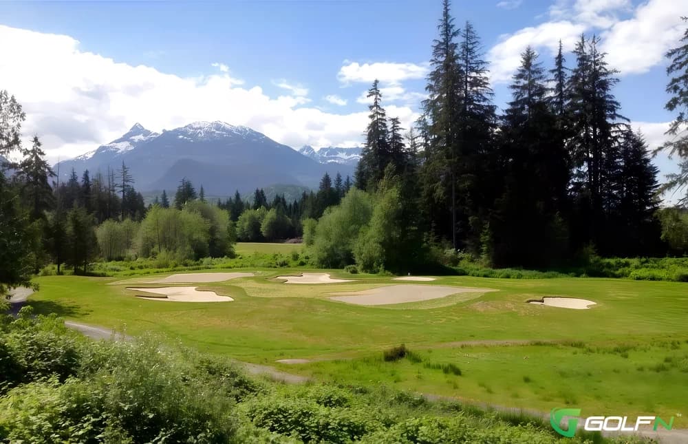 Garibaldi Springs Golf in Squamish, British Columbia — resort, 18-hole golf course, designed by Les Furber Design (2004)