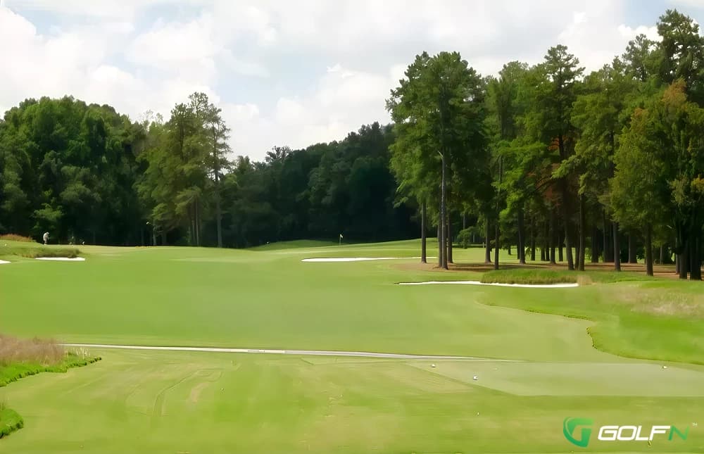 Forest Oaks Country Club in Greensboro, North Carolina — semi-private, 18-hole golf course, designed by Ellis Maples (1962)