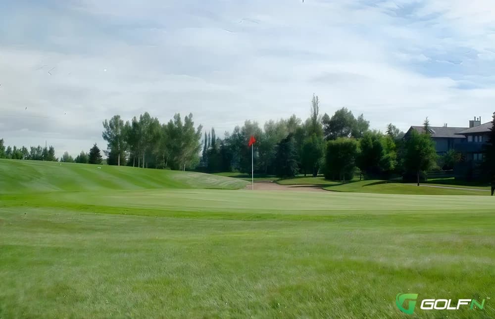 Douglasdale Eaglequest Golf Center in Calgary, Alberta — public, 18-hole golf course, designed by John F. Robinson (1985)