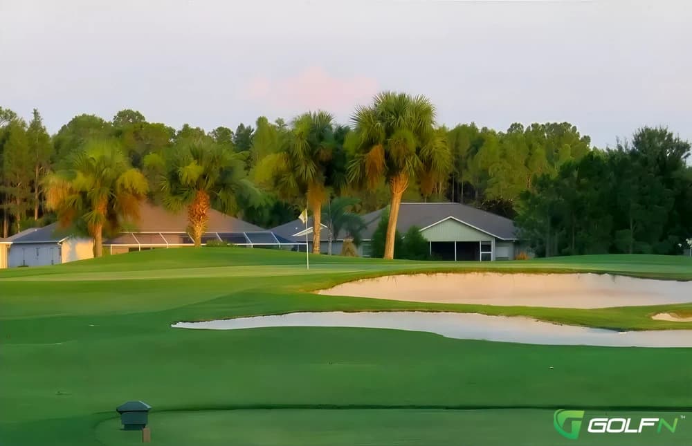 Heritage Springs Country Club Home in Trinity, Florida — private, 18-hole golf course, designed by Ron Garl (2000)