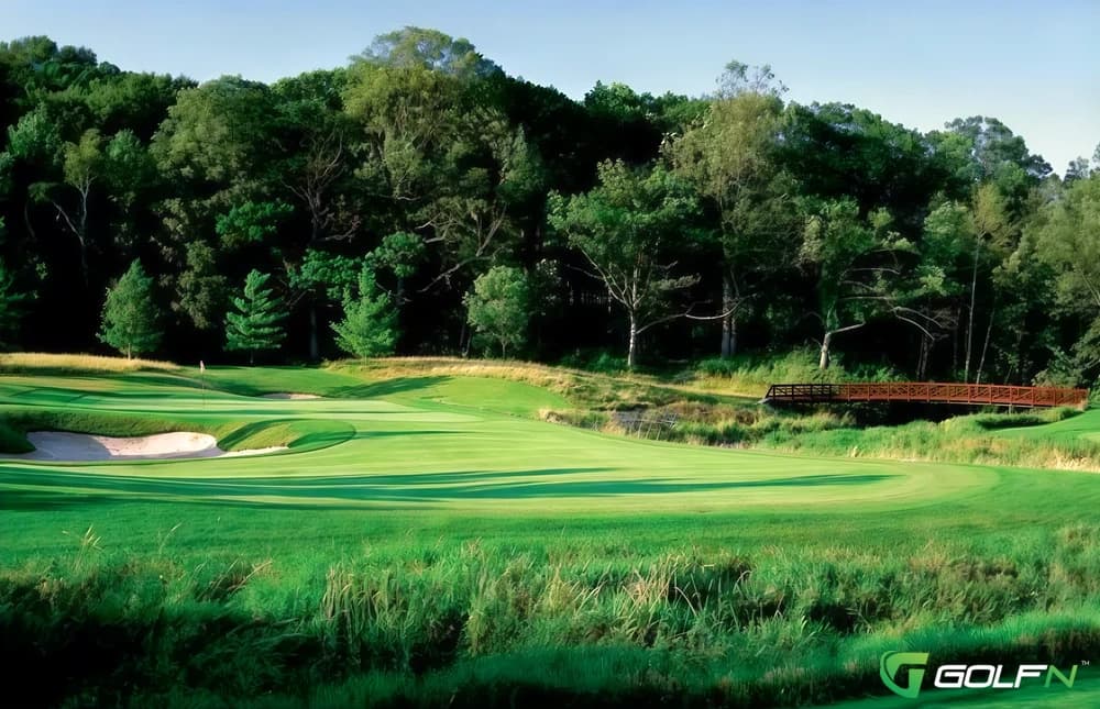 The Bull At Pinehurst Farms in Sheboygan Falls, Wisconsin — public, 18-hole golf course, designed by Jack Nicklaus (2003)