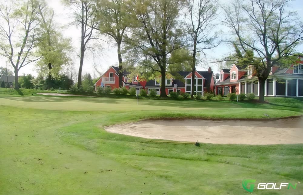 Fort Mitchell Country Club in Fort Mitchell, Kentucky — private, 18-hole golf course, designed by Tom Bendelow (1904)