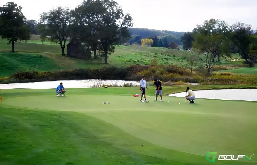 Par 3 - Olde Homestead Golf Club in New Tripoli, Pennsylvania — public, 27-hole golf course, designed by Jim Blaukovitch (1995)